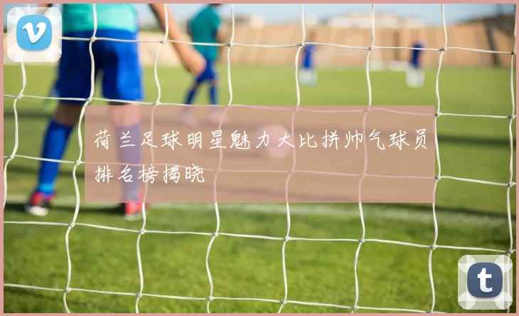 荷兰足球明星魅力大比拼帅气球员排名榜揭晓