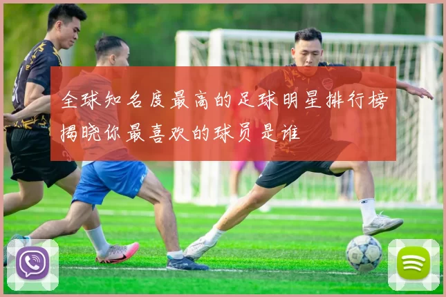 全球知名度最高的足球明星排行榜揭晓你最喜欢的球员是谁